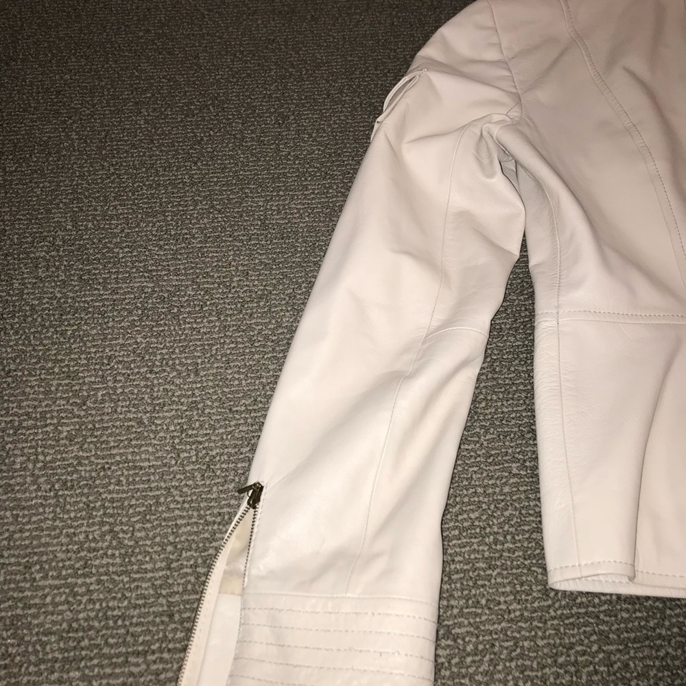 Tory Burch Leather Biker Jacket - Picture 15 of 16